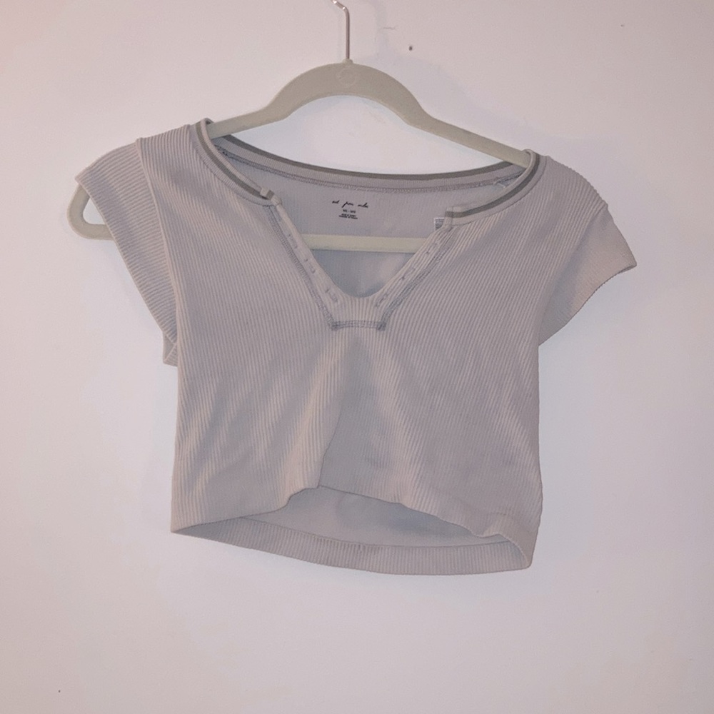 Urban Outfitters Go for Gold Crop Top